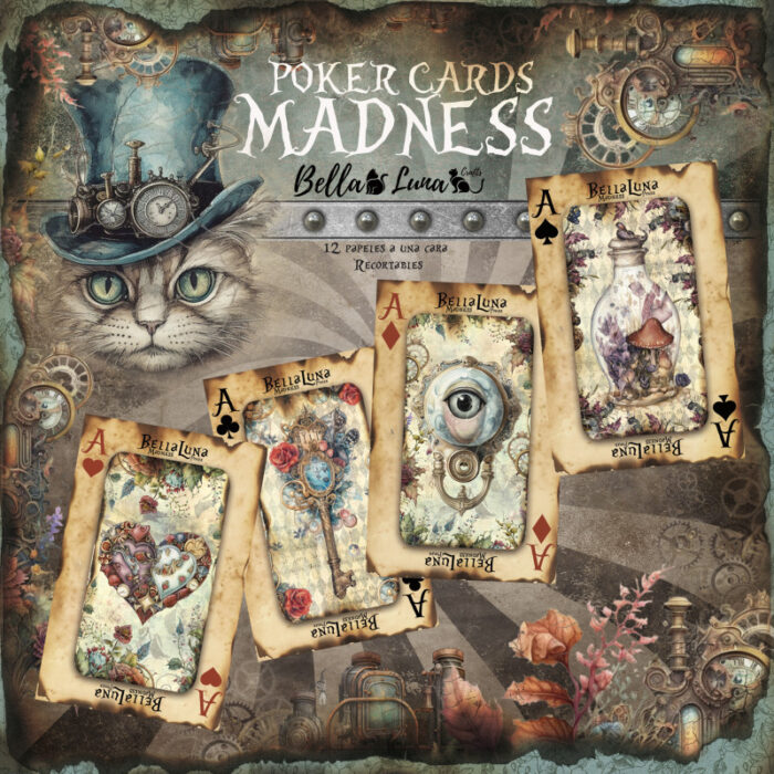Poker Cards Madness Collection - Large